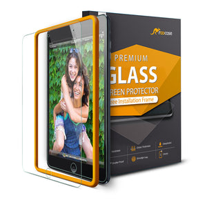 Roocase Tempered Glass Screen Protector for iPad 9.7 2018/2018, iPad Pro 9.7, iPad Air 1/2 - Installation Frame