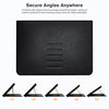 Roocase Sunset Case for iPad 10.2 2019 - Folio Smart Cover - Magnetic Case - Convenient Stand - Black
