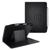 Roocase Sunset Case for iPad Pro 12.9 (3rd Gen) 2018 - Folio Smart Cover - Magnetic Case - Convenient Stand - Black