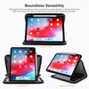 Roocase Wilshire Case for iPad Pro 12.9 3rd Gen (2018) - Executive Portfolio Case - Detachable Magnetic Case - Organizer - Black